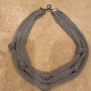 Adami & Martucci Sterling Silver Mesh Necklace